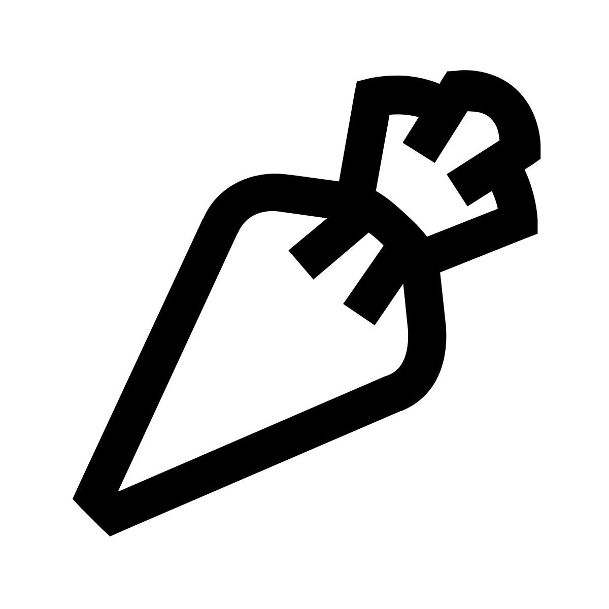 windows 10 style poche à douille pâtissière icon