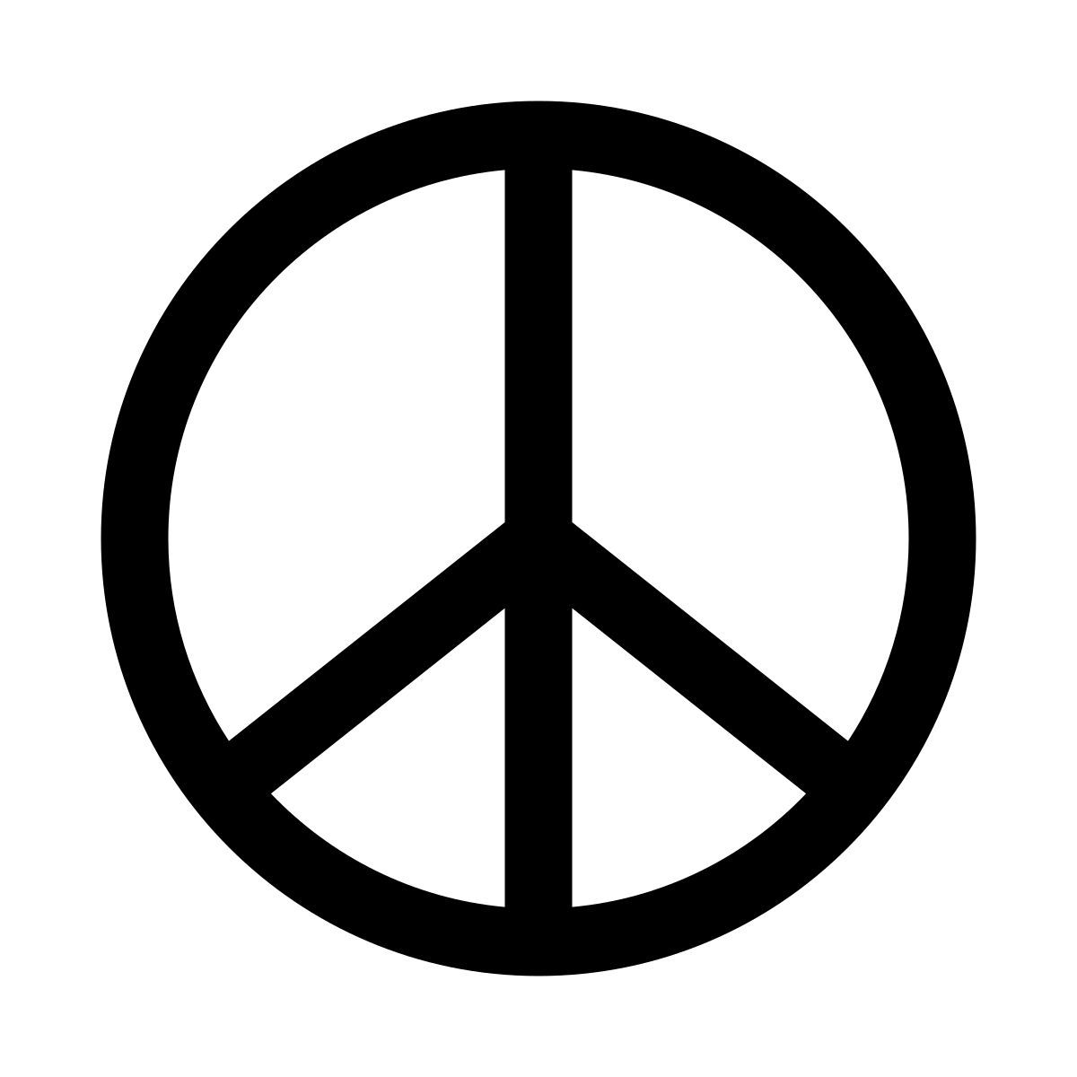 windows 10 style friedenssymbol icon