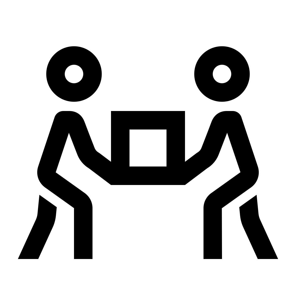 windows 10 style transport de personnes icon