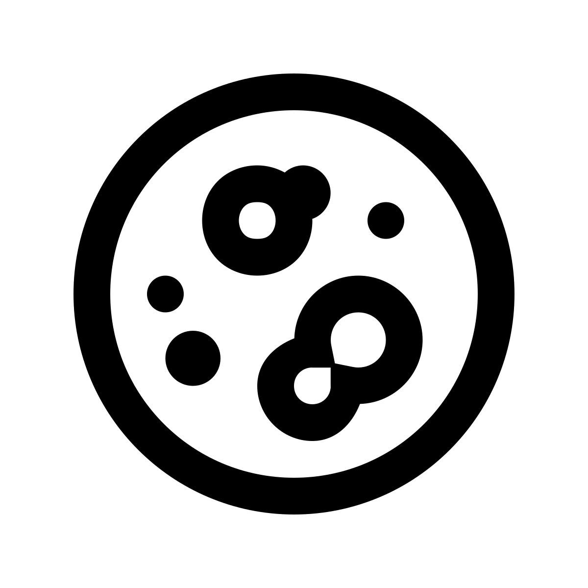 windows 10 style petri dish icon