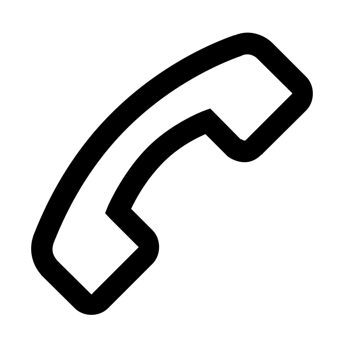 windows 10 style call icon