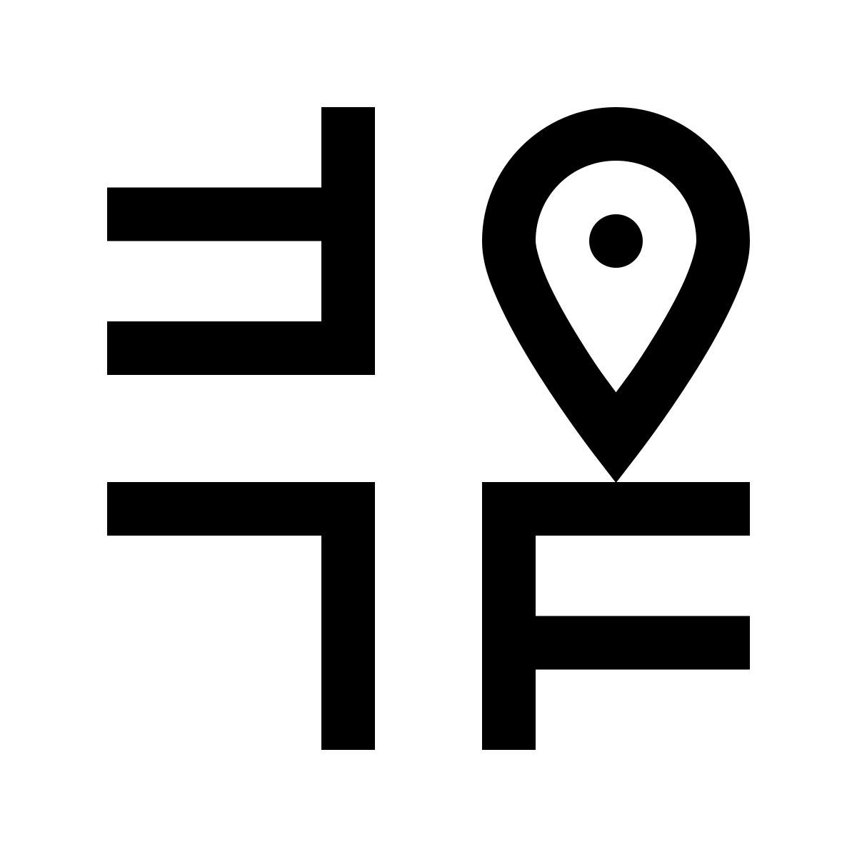 windows 10 style punto de recogida icon