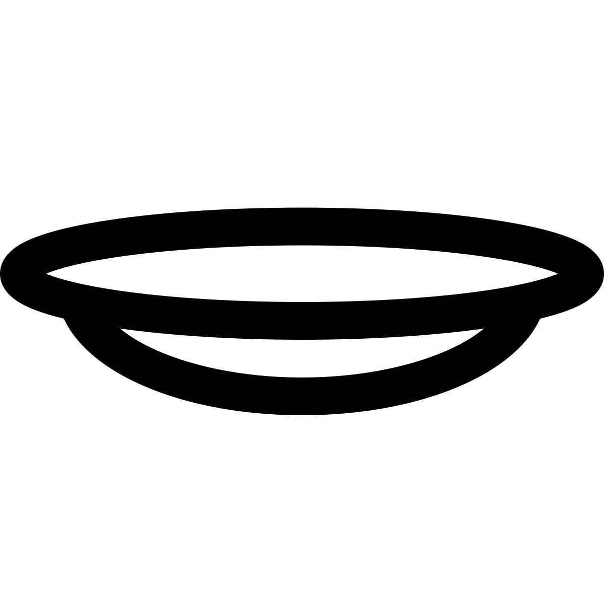 windows 10 style 그릇 icon