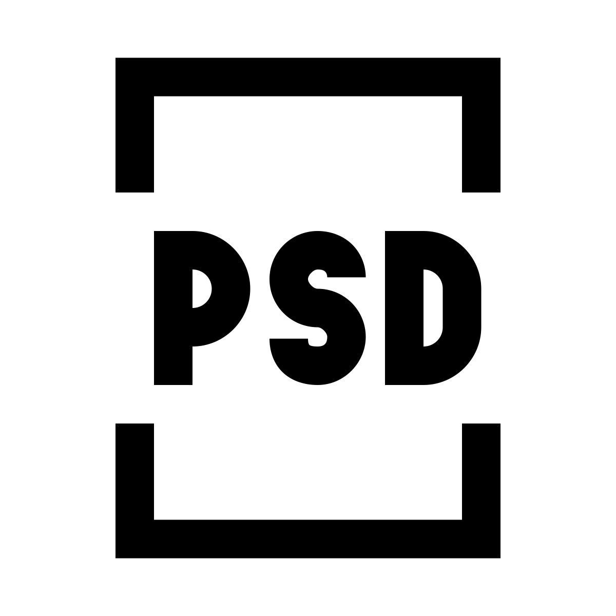 windows 10 style psd icon