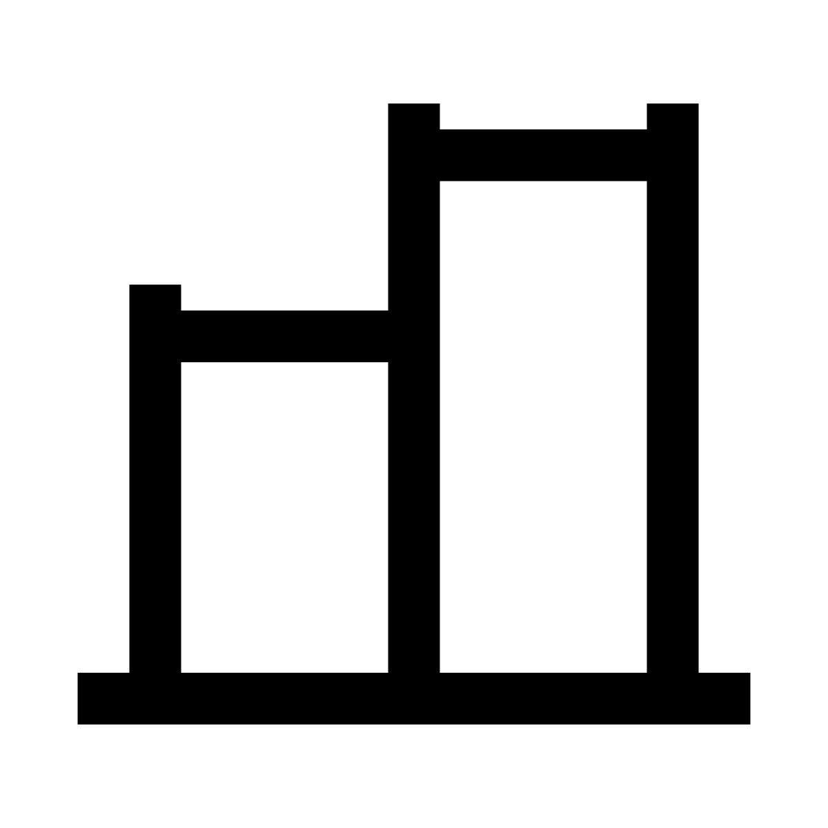 windows 10 style 풀업 바 icon