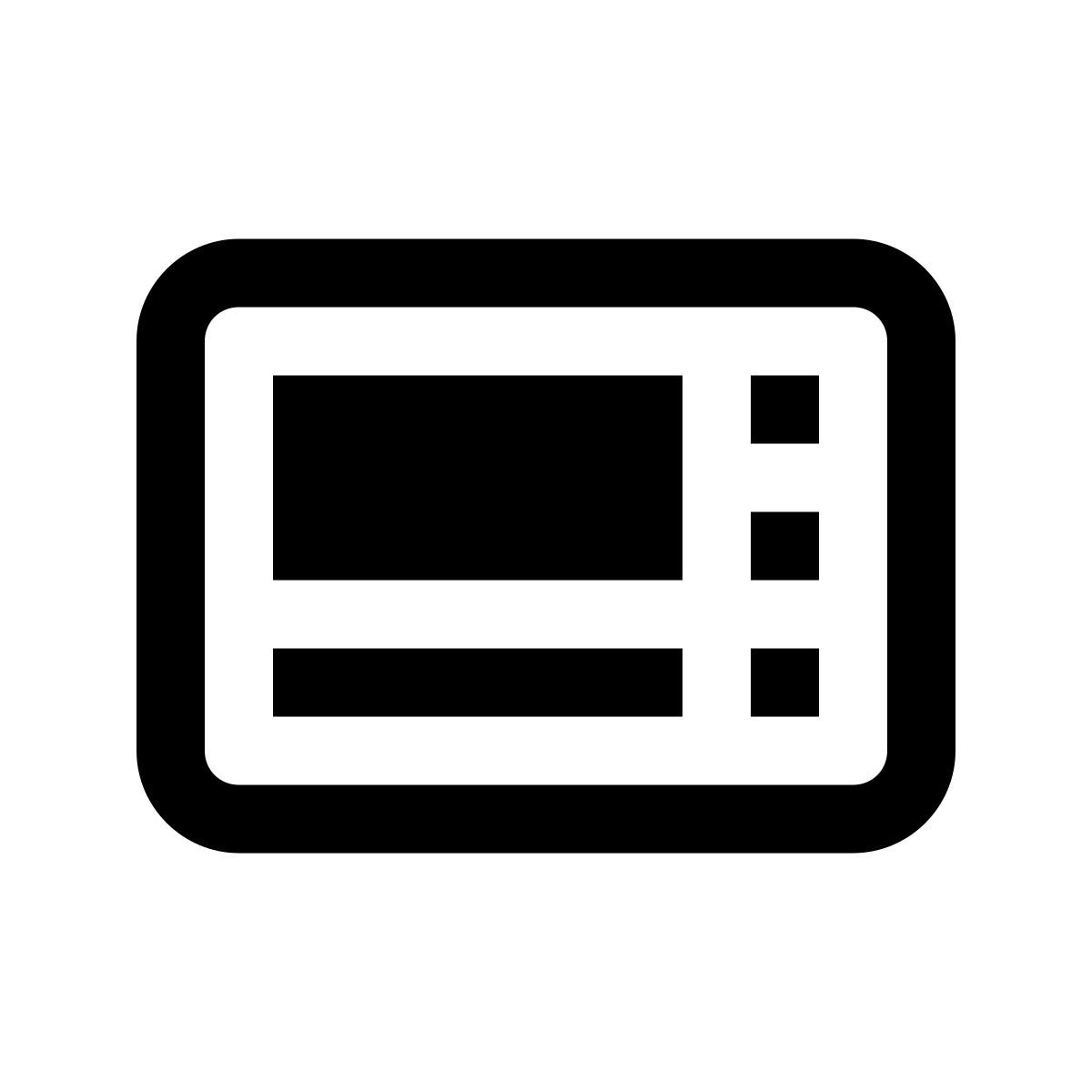 windows 10 style 라디오 호출기 icon