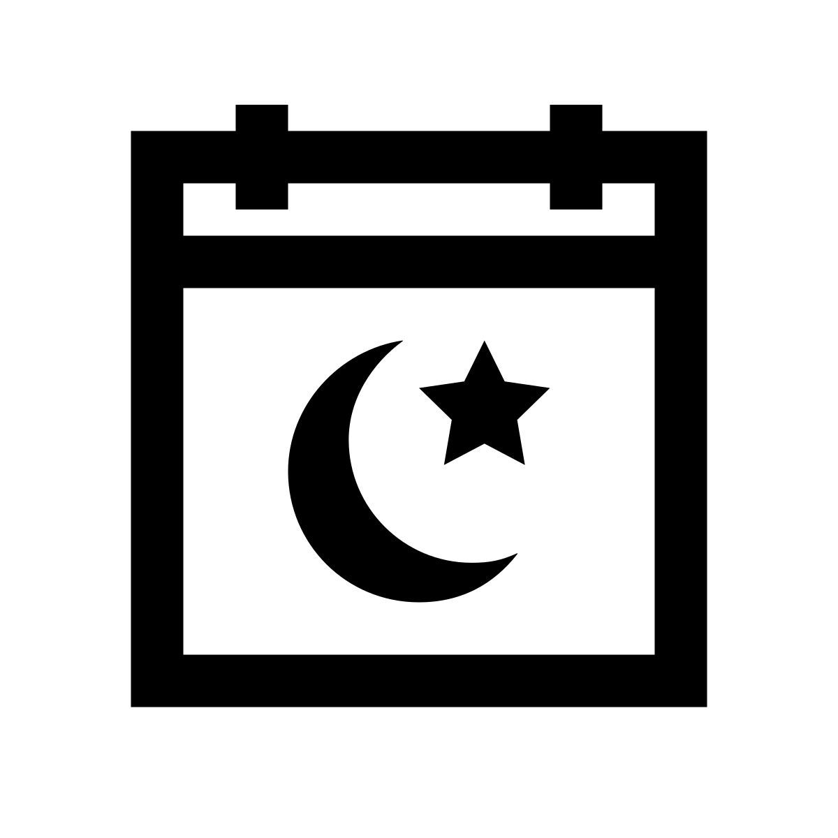 windows 10 style ramadan icon