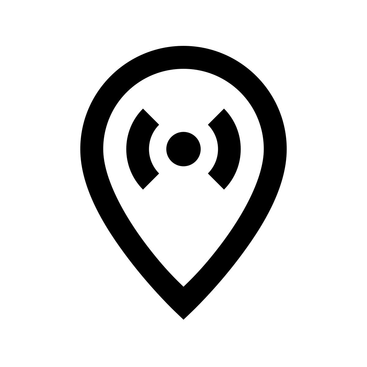 windows 10 style 地图点 icon