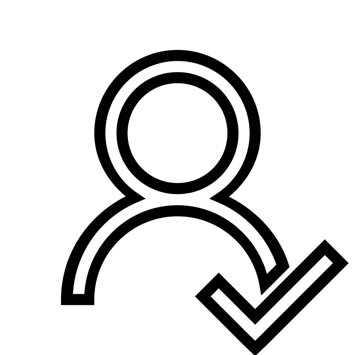 windows 10 style revisore uomo icon