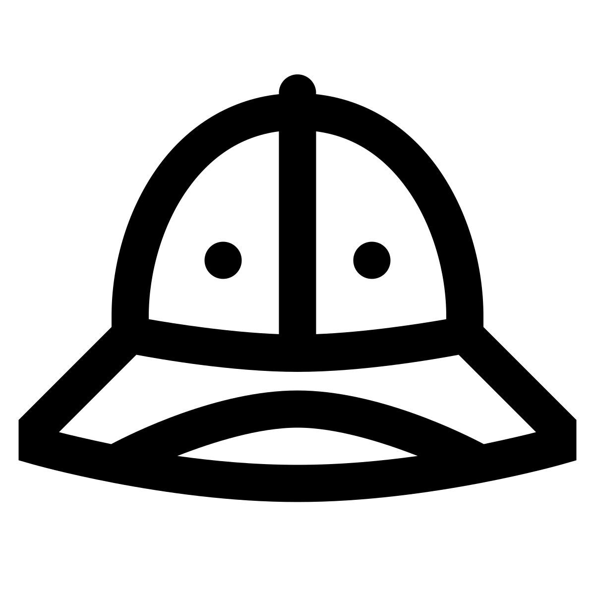 windows 10 style safari帽子 icon