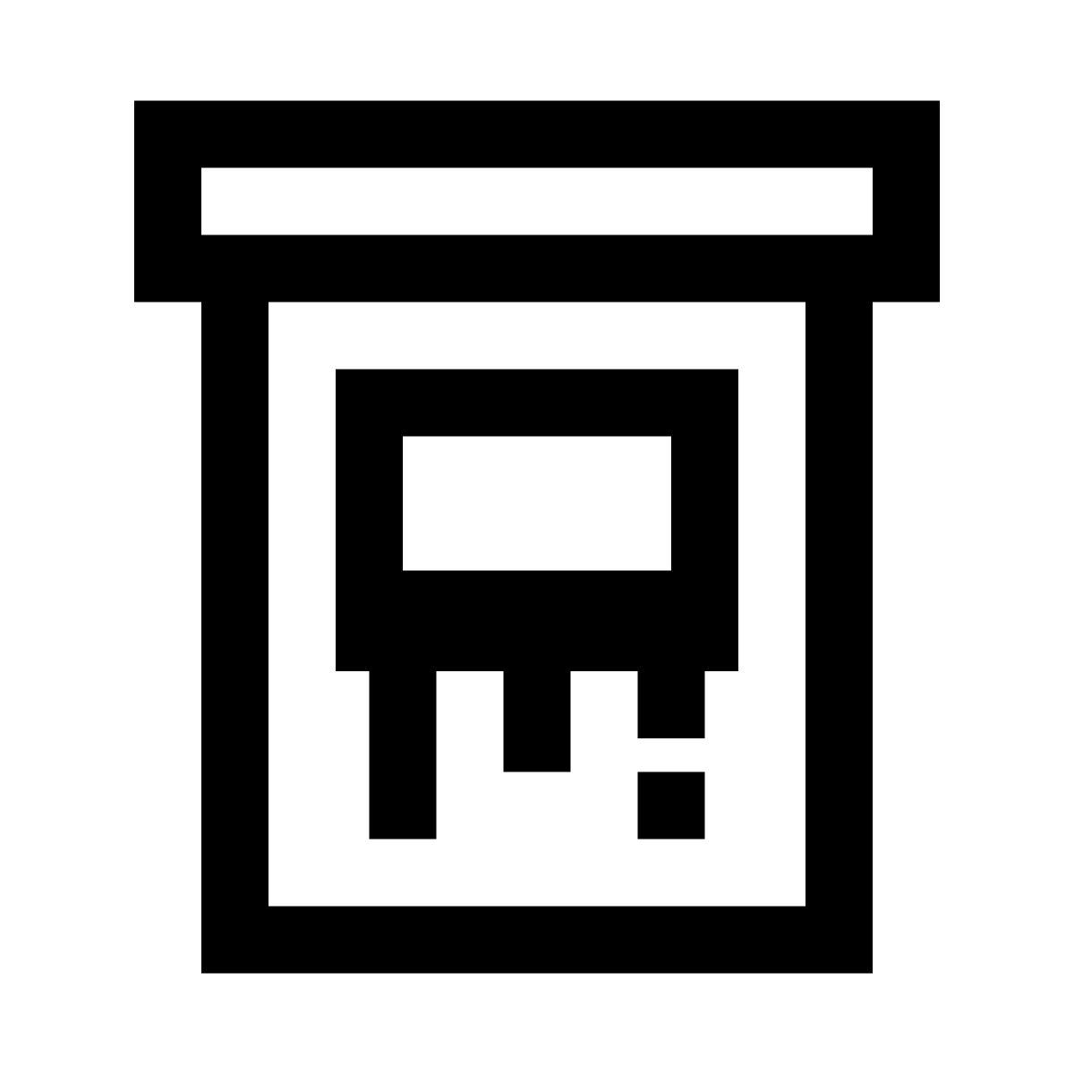 windows 10 style 인쇄 icon