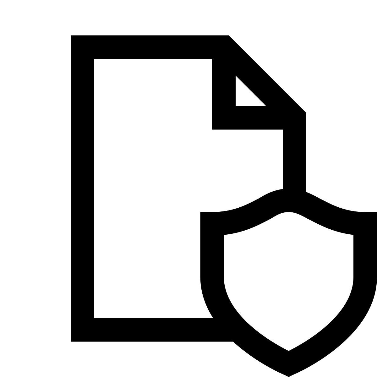 windows 10 style secured file icon