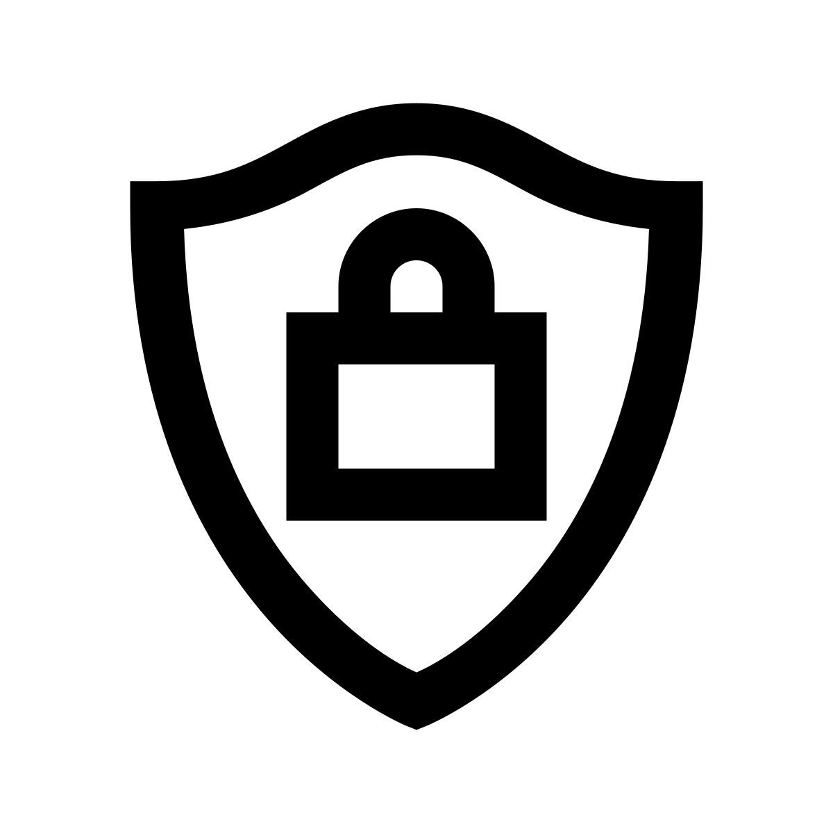 windows 10 style 보안 실드 그린 icon