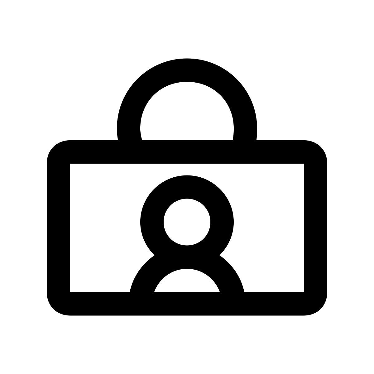 windows 10 style selfie icon