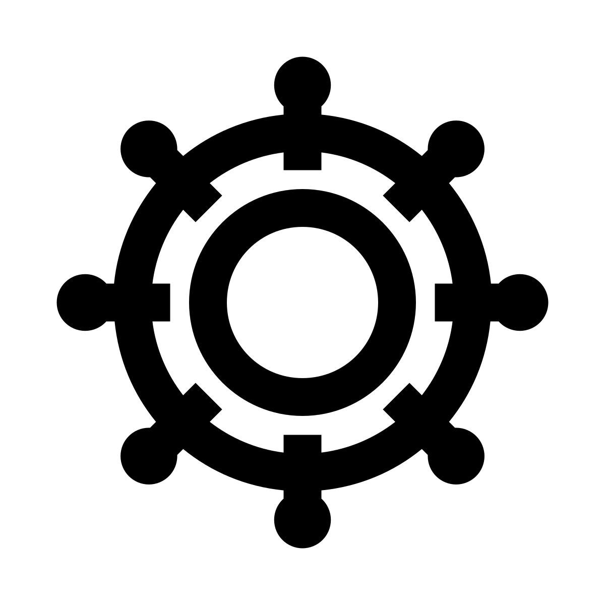 windows 10 style timón icon