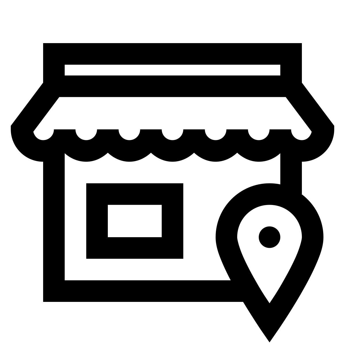 windows 10 style 商店位置 icon