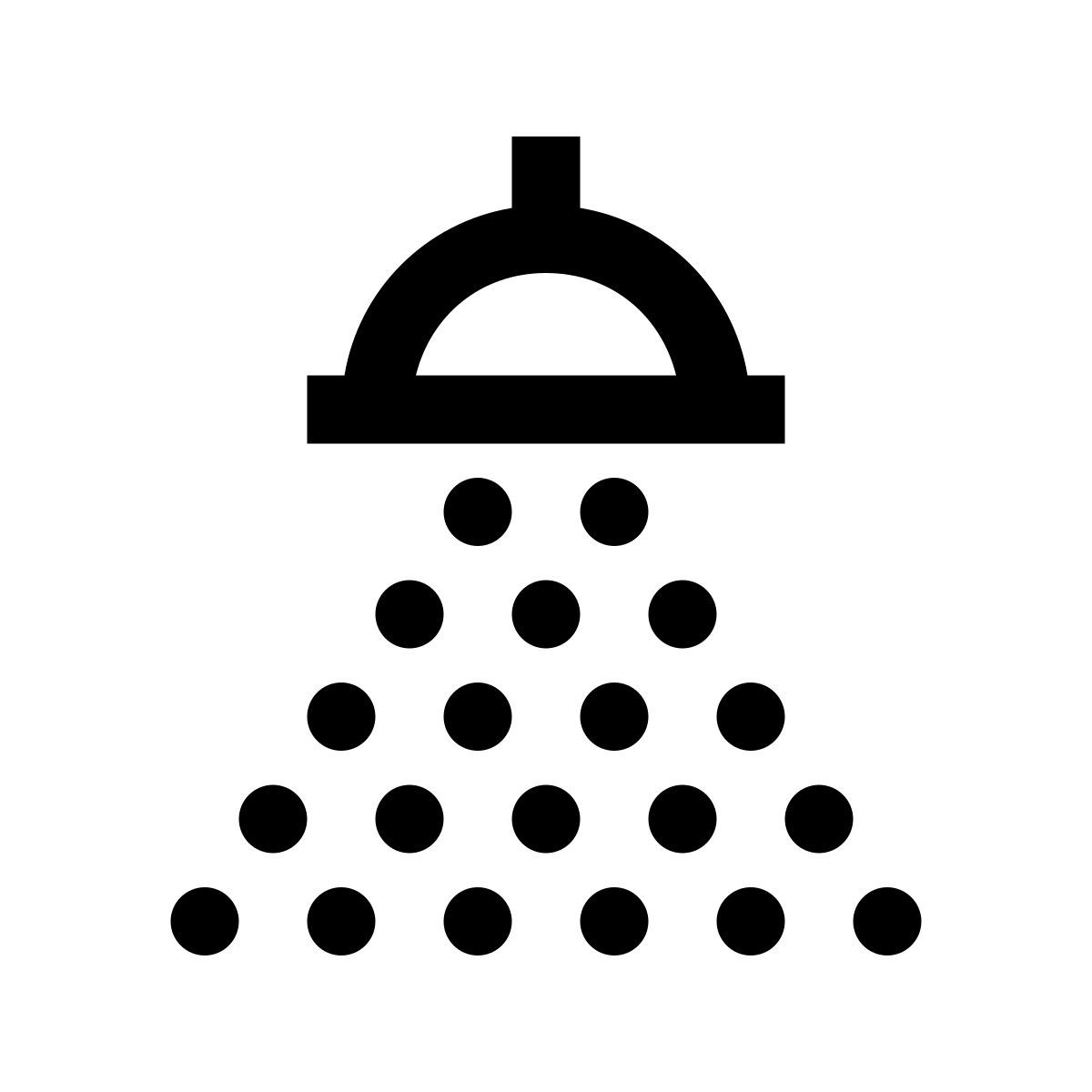 windows 10 style 淋浴 icon