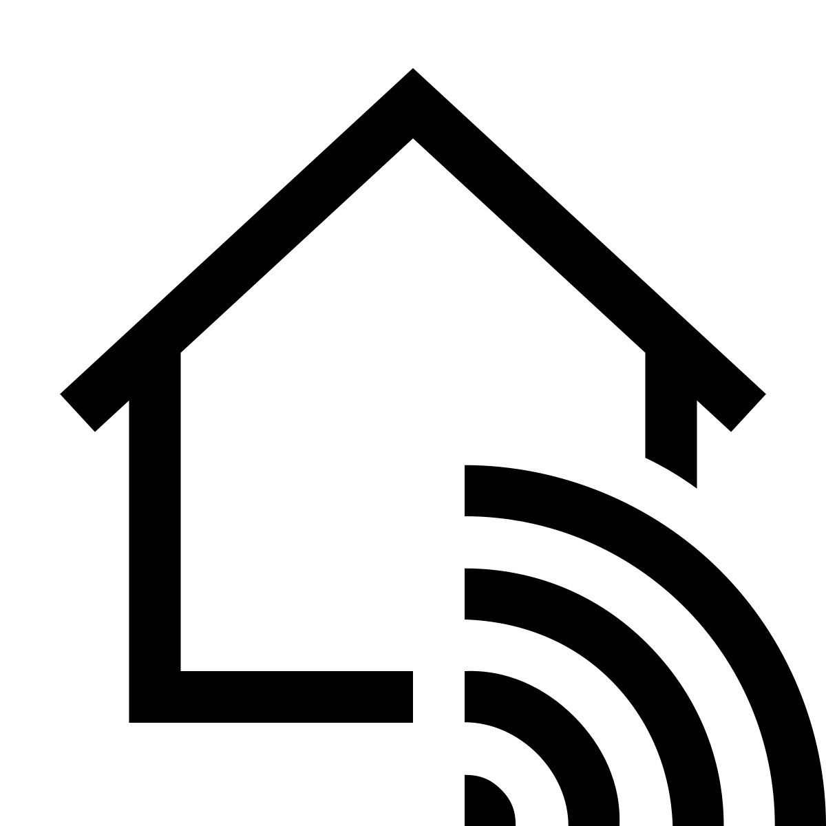 windows 10 style 스마트 홈 커넥션 icon