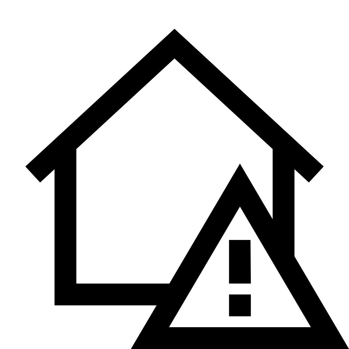 windows 10 style smart home error icon