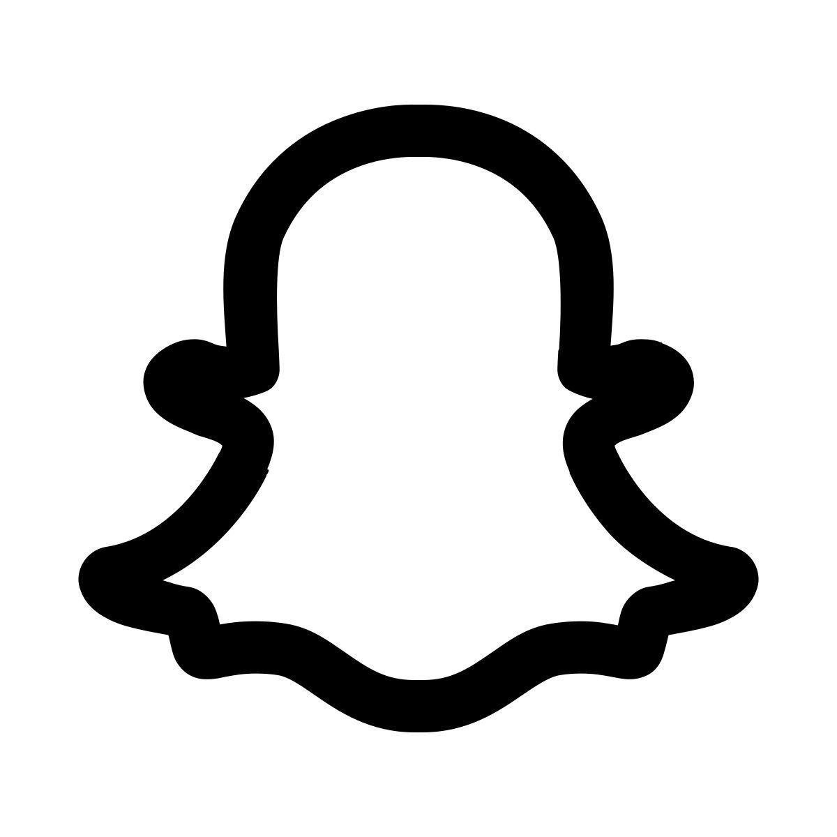 windows 10 style snapchat icon