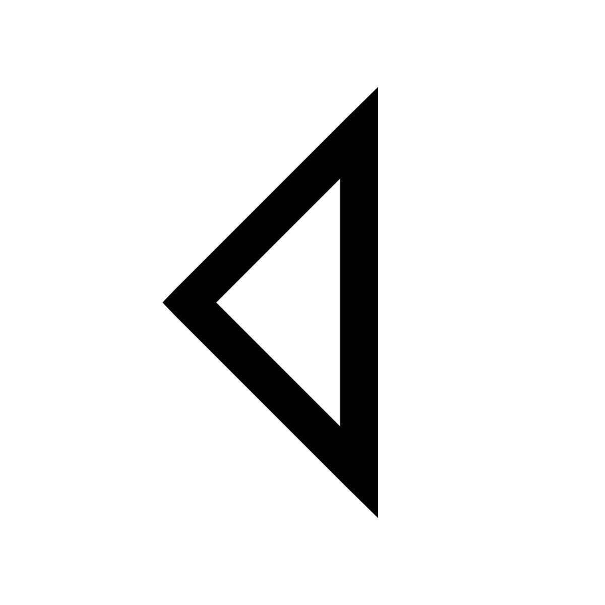 windows 10 style 정렬 왼쪽 icon