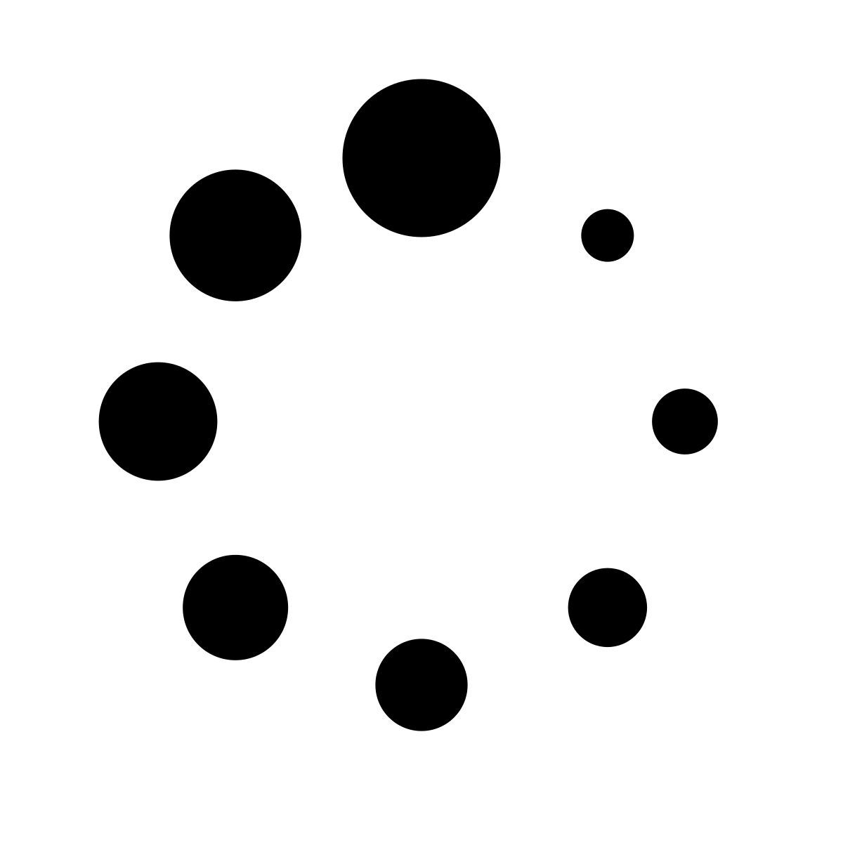 windows 10 style wait icon