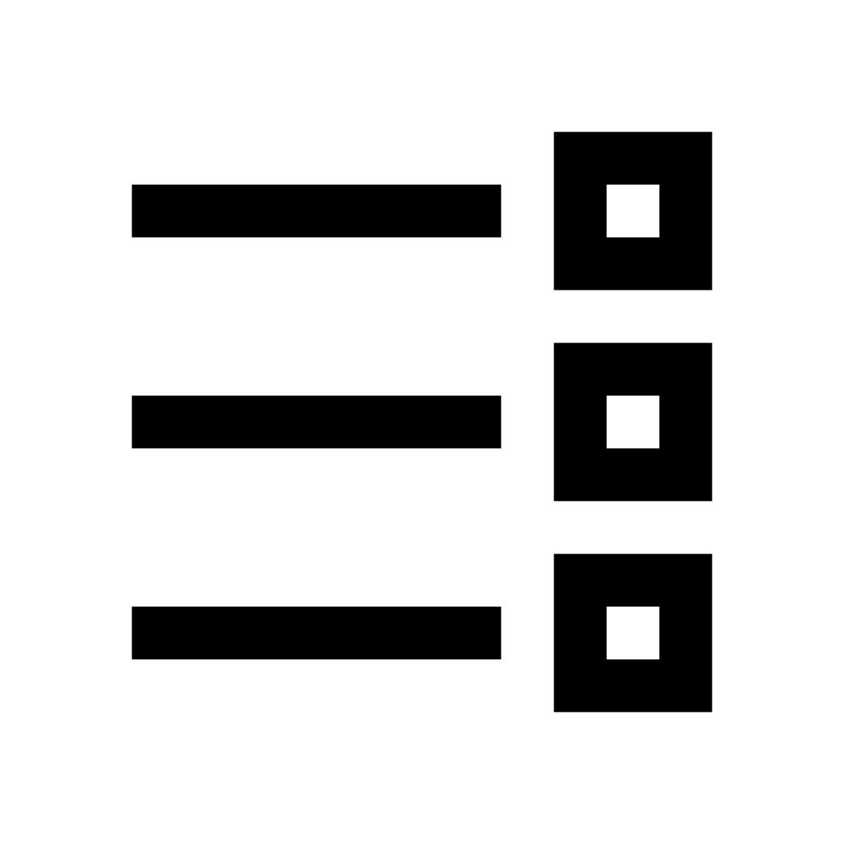 windows 10 style 내용의 테이블 icon