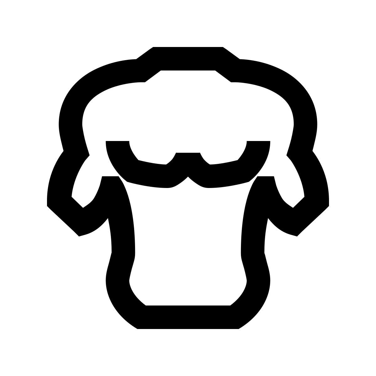 windows 10 style torso icon
