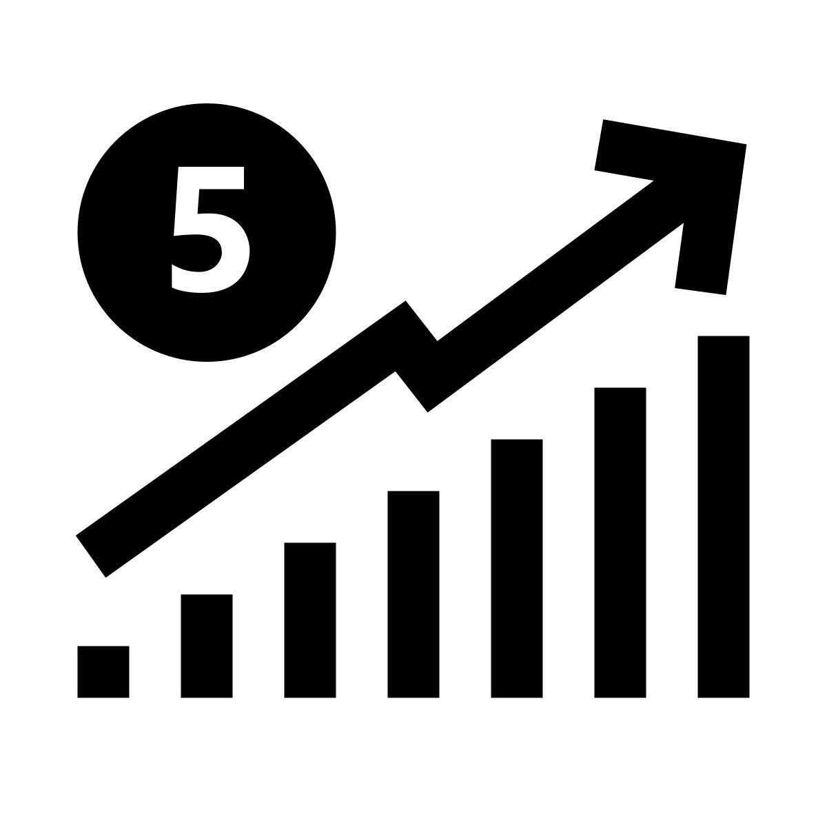 windows 10 style total sales icon