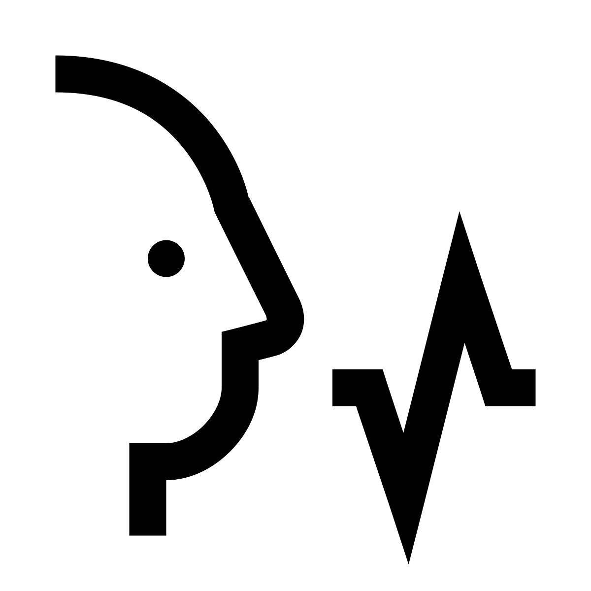 windows 10 style scansione per riconoscimento vocale icon