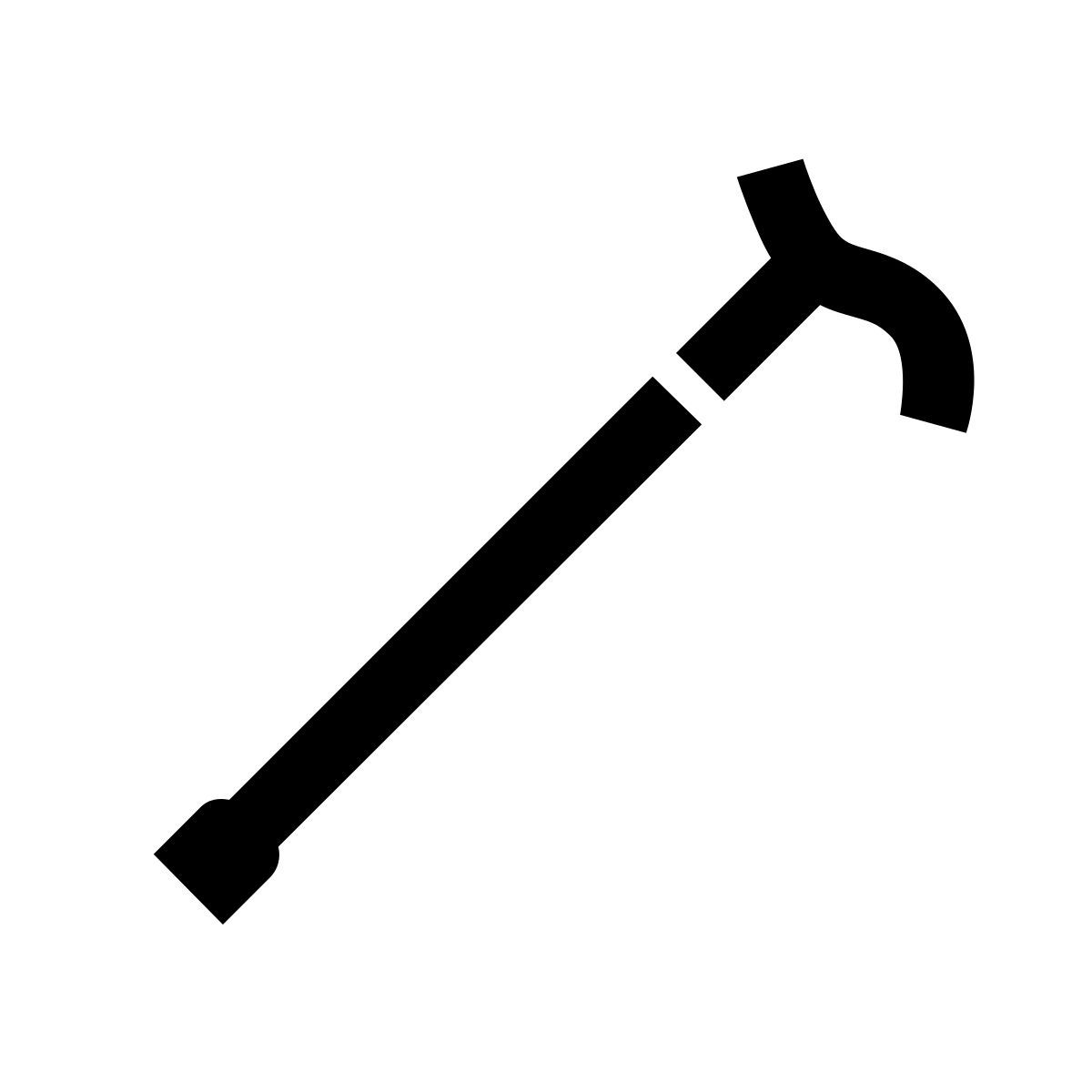 windows 10 style bastón icon