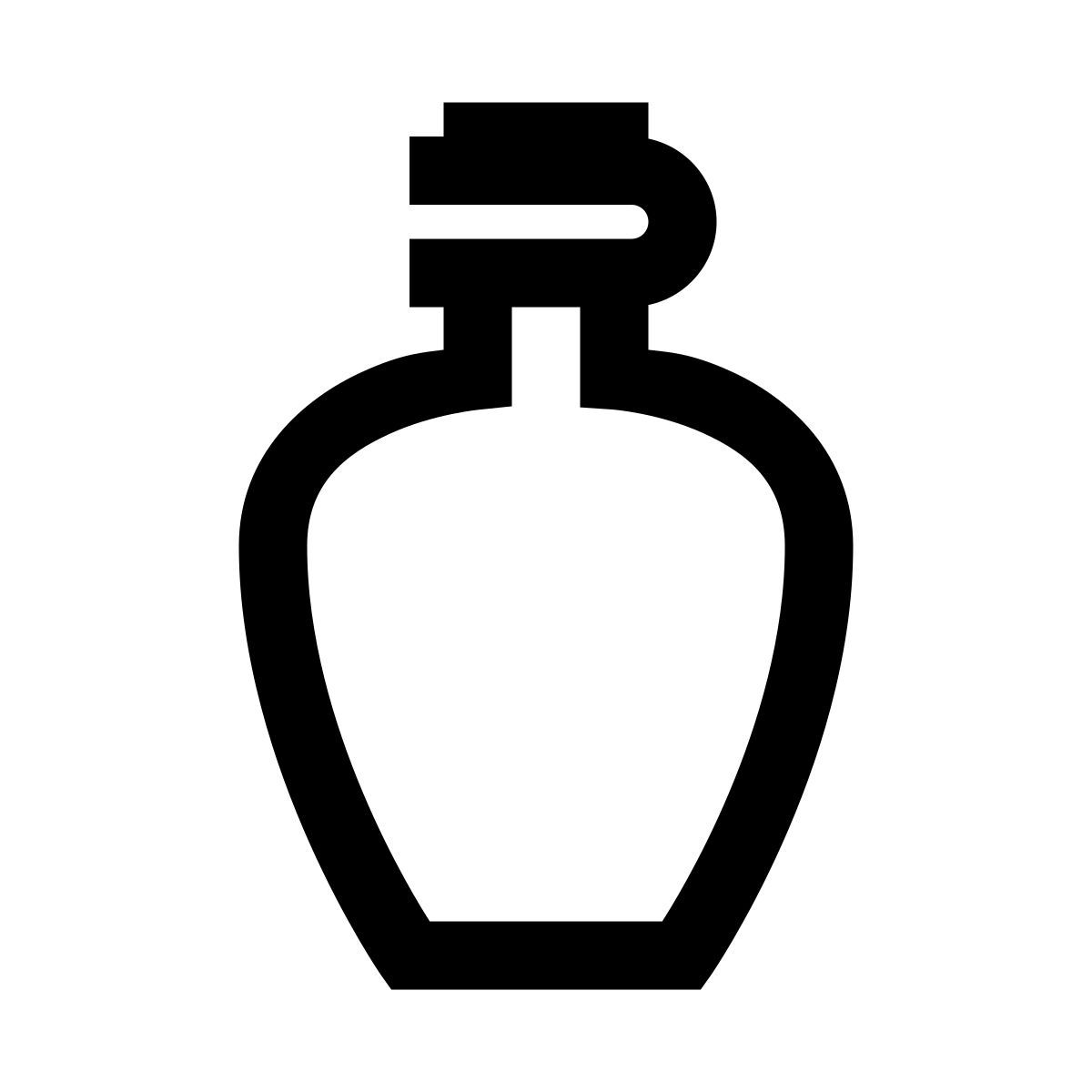 windows 10 style water bottle icon