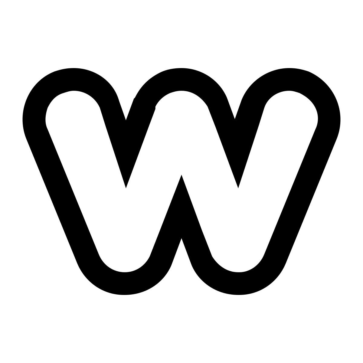 windows 10 style weebly icon