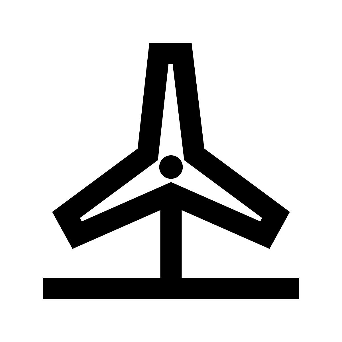 windows 10 style wind turbine icon