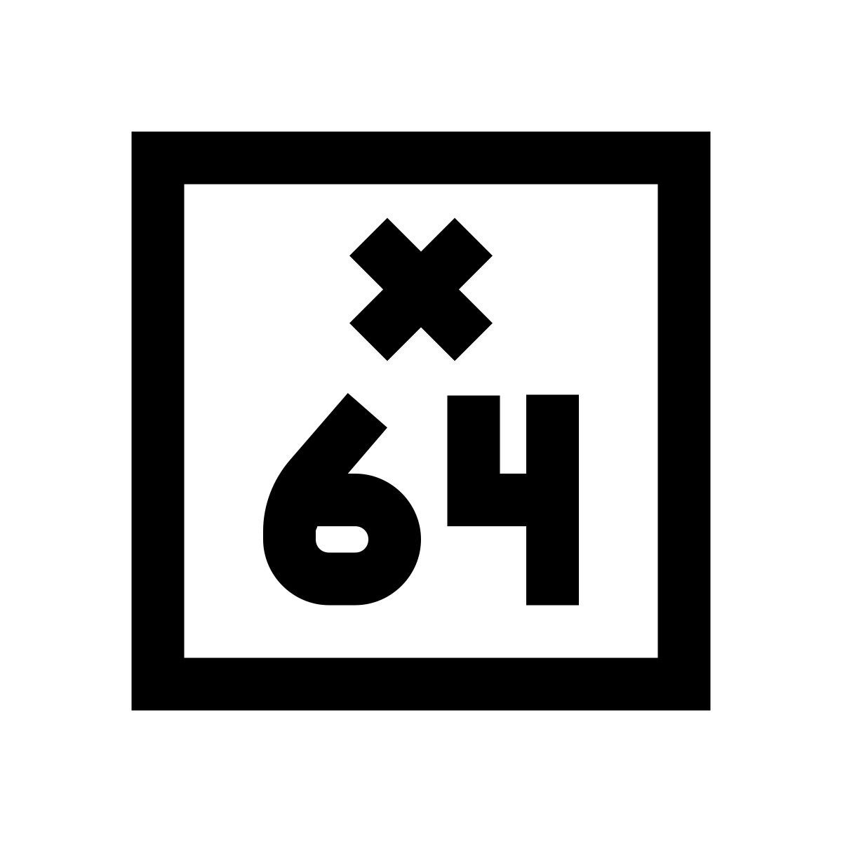 windows 10 style x64 icon