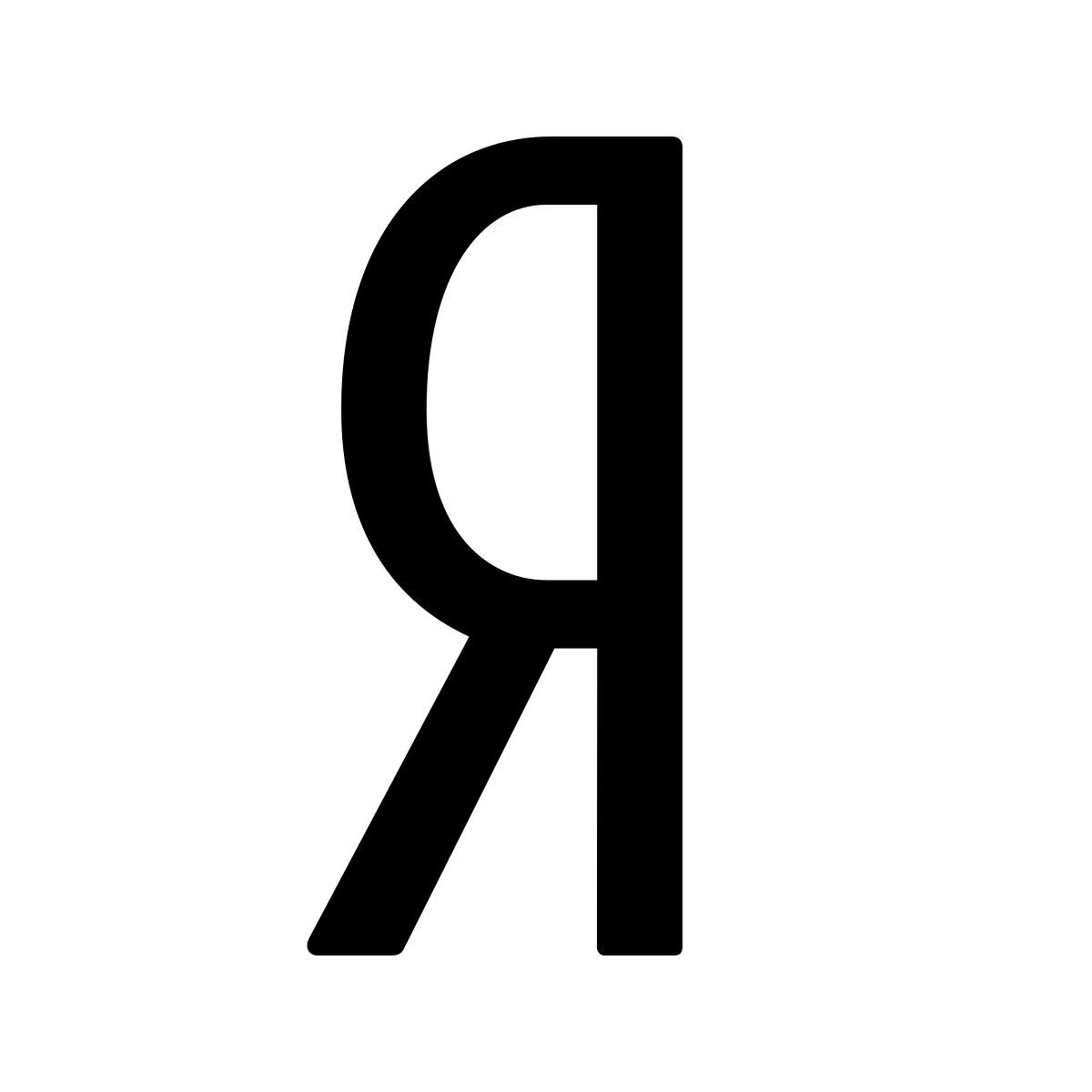 windows 10 style yandex logo icon