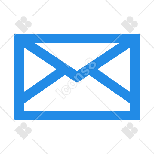 Blue Email Icon Png
