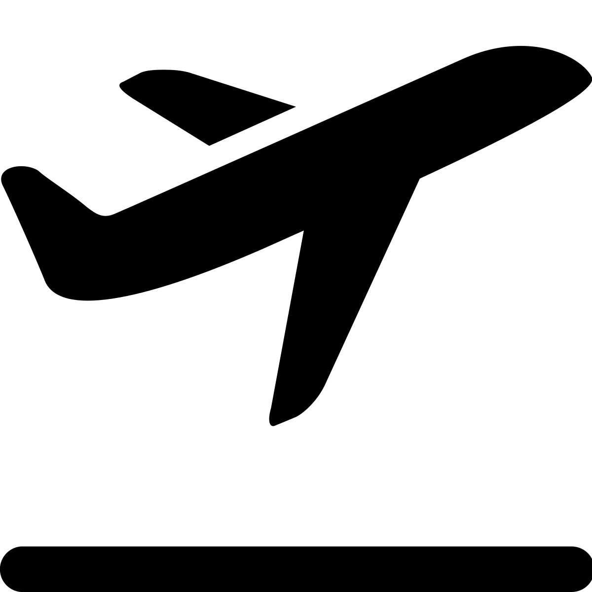 windows metro style airplane take off icon