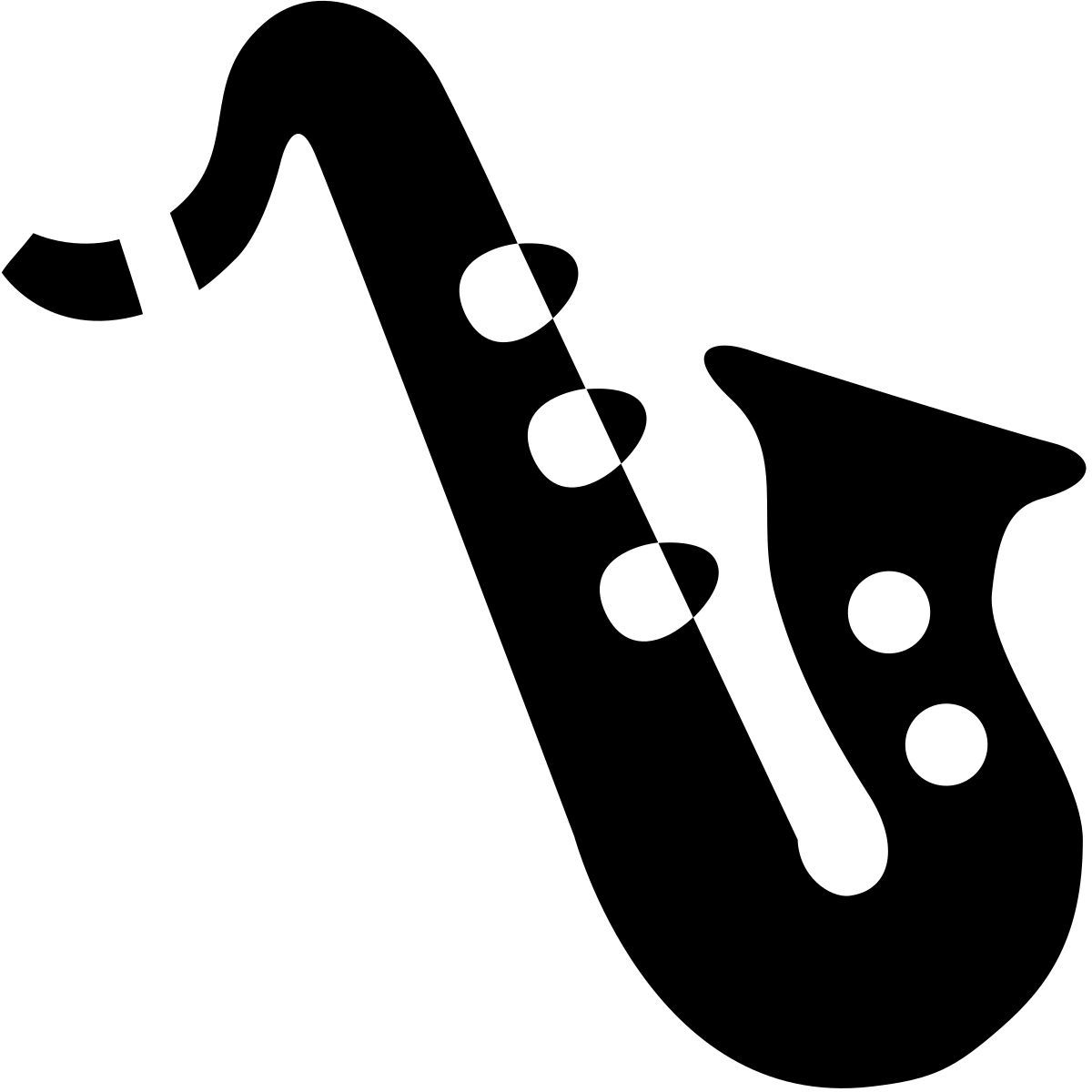 windows metro style saxofón alto icon