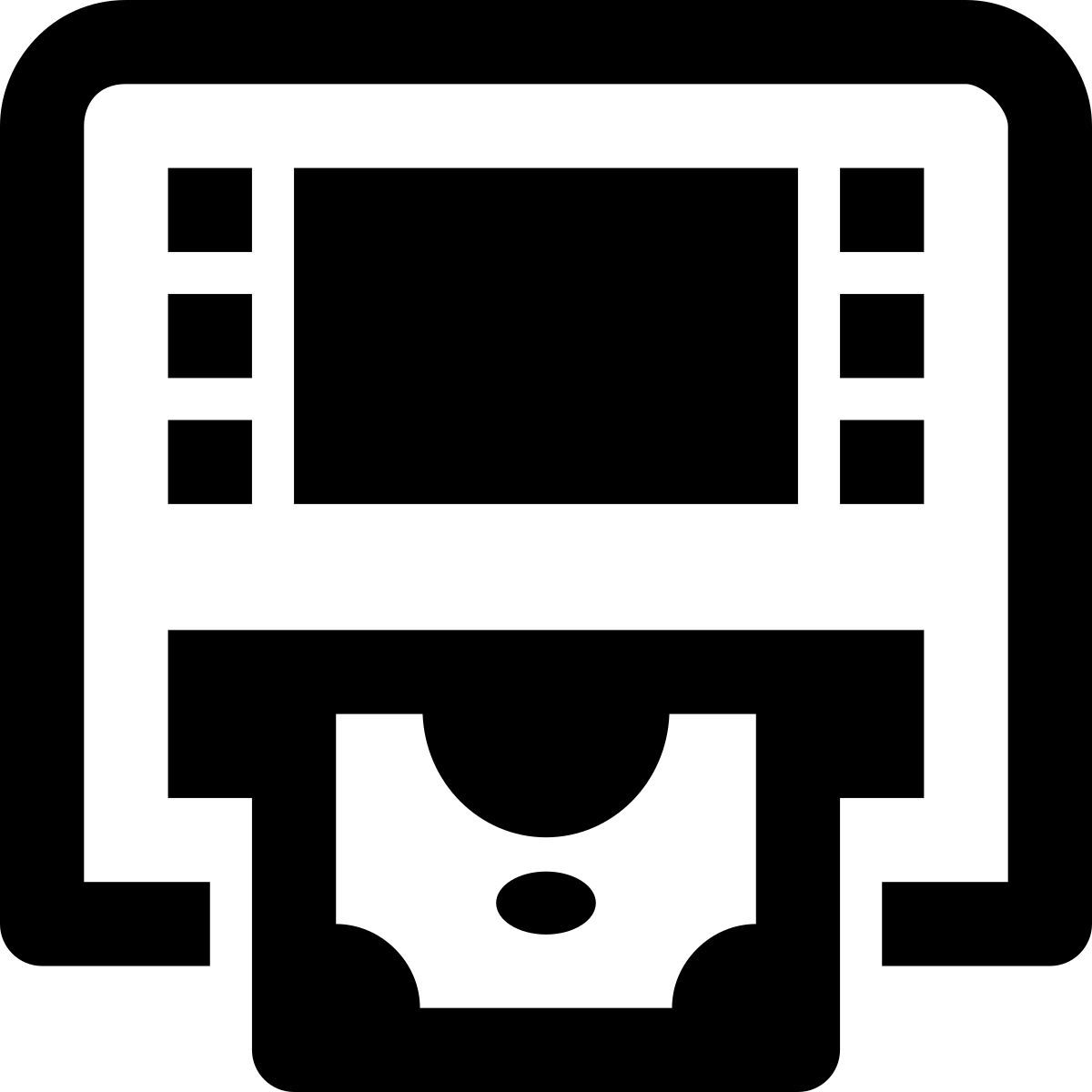 windows metro style 自动取款机 icon