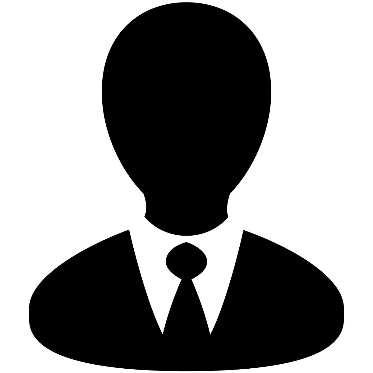 windows metro style hombre de negocios icon