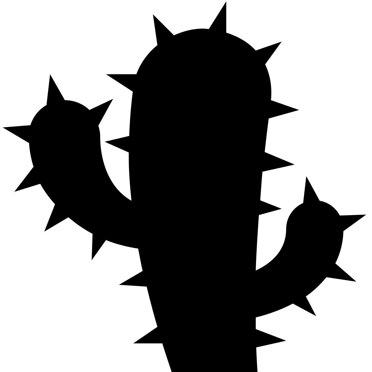 windows metro style cactus icon