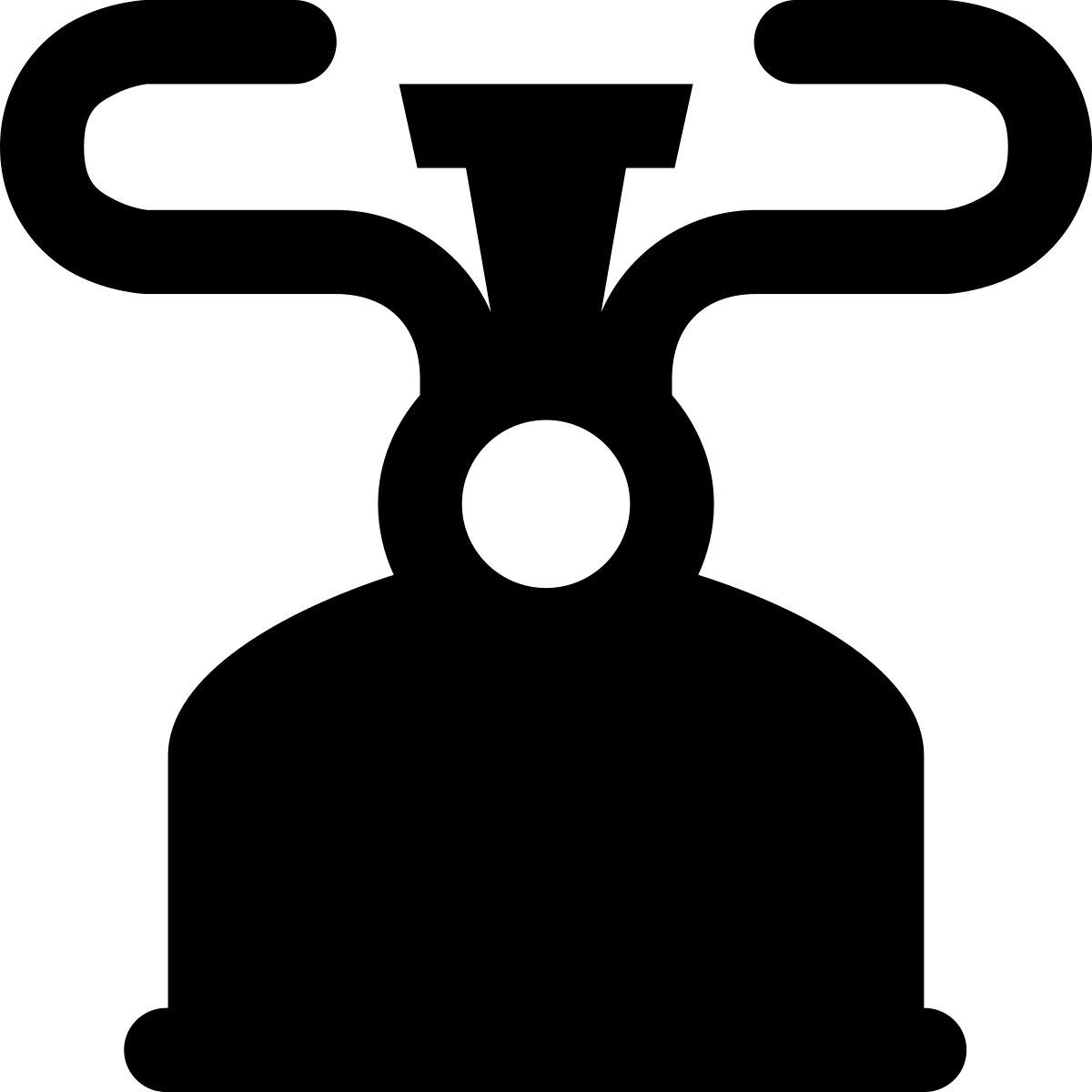 windows metro style camping gas burner icon