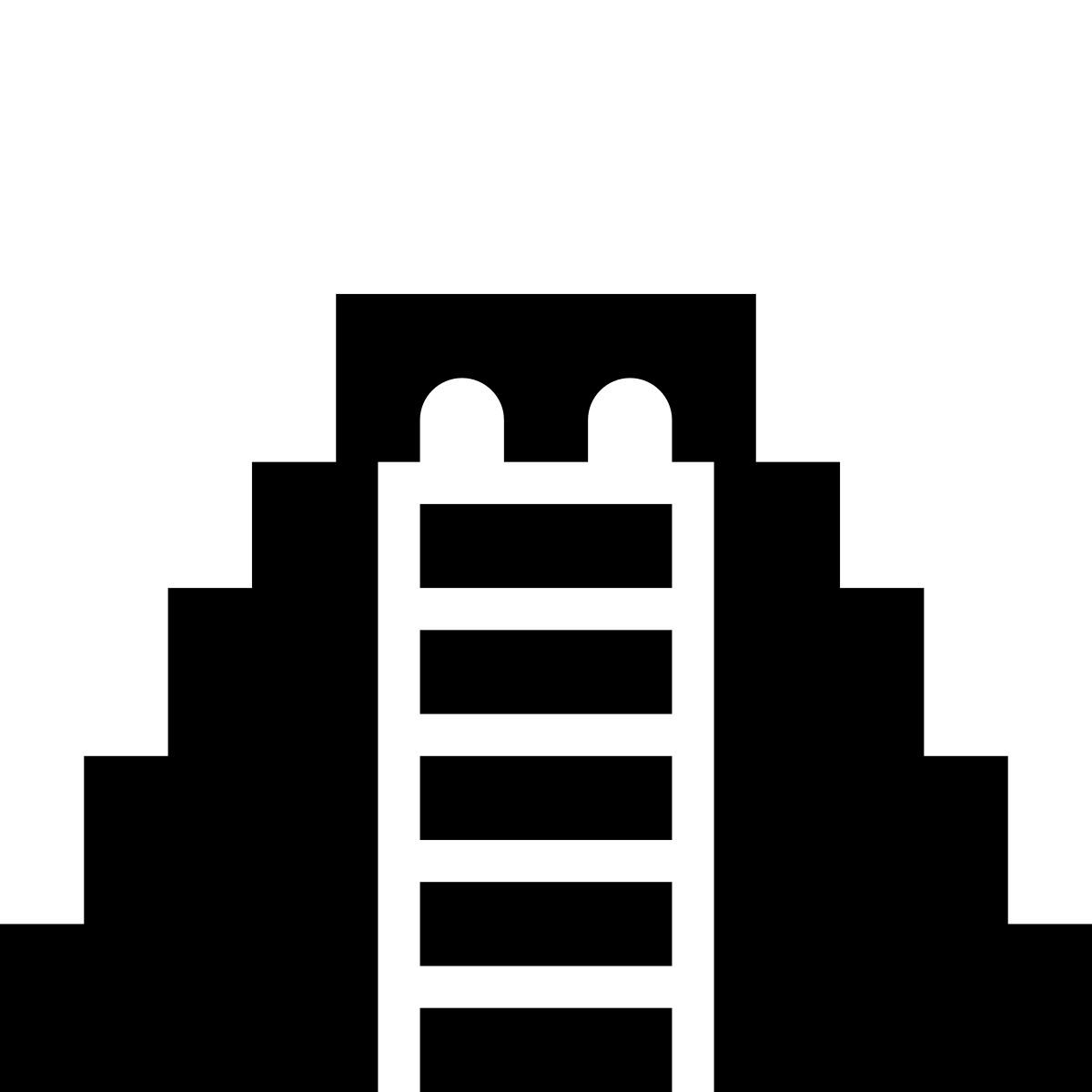 windows metro style chichen itza icon