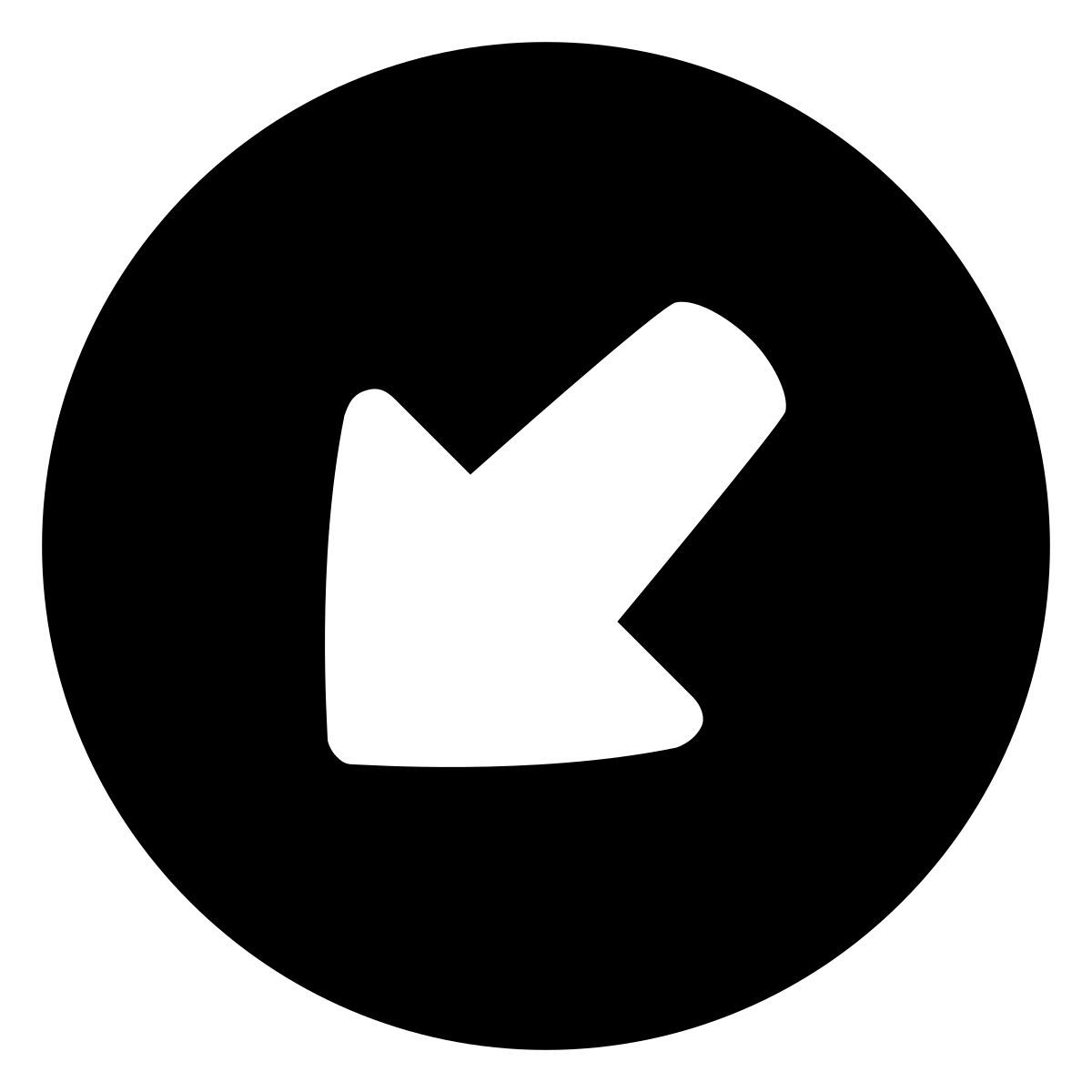 windows metro style unten links eingekreist icon