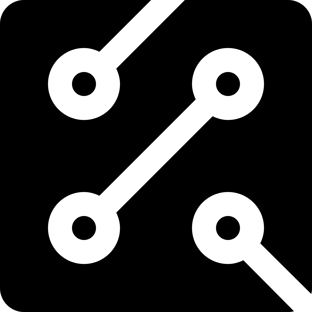 windows metro style circuit icon