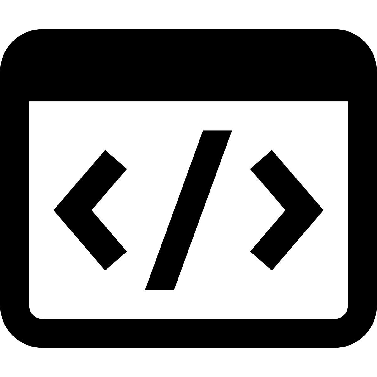 windows metro style code icon