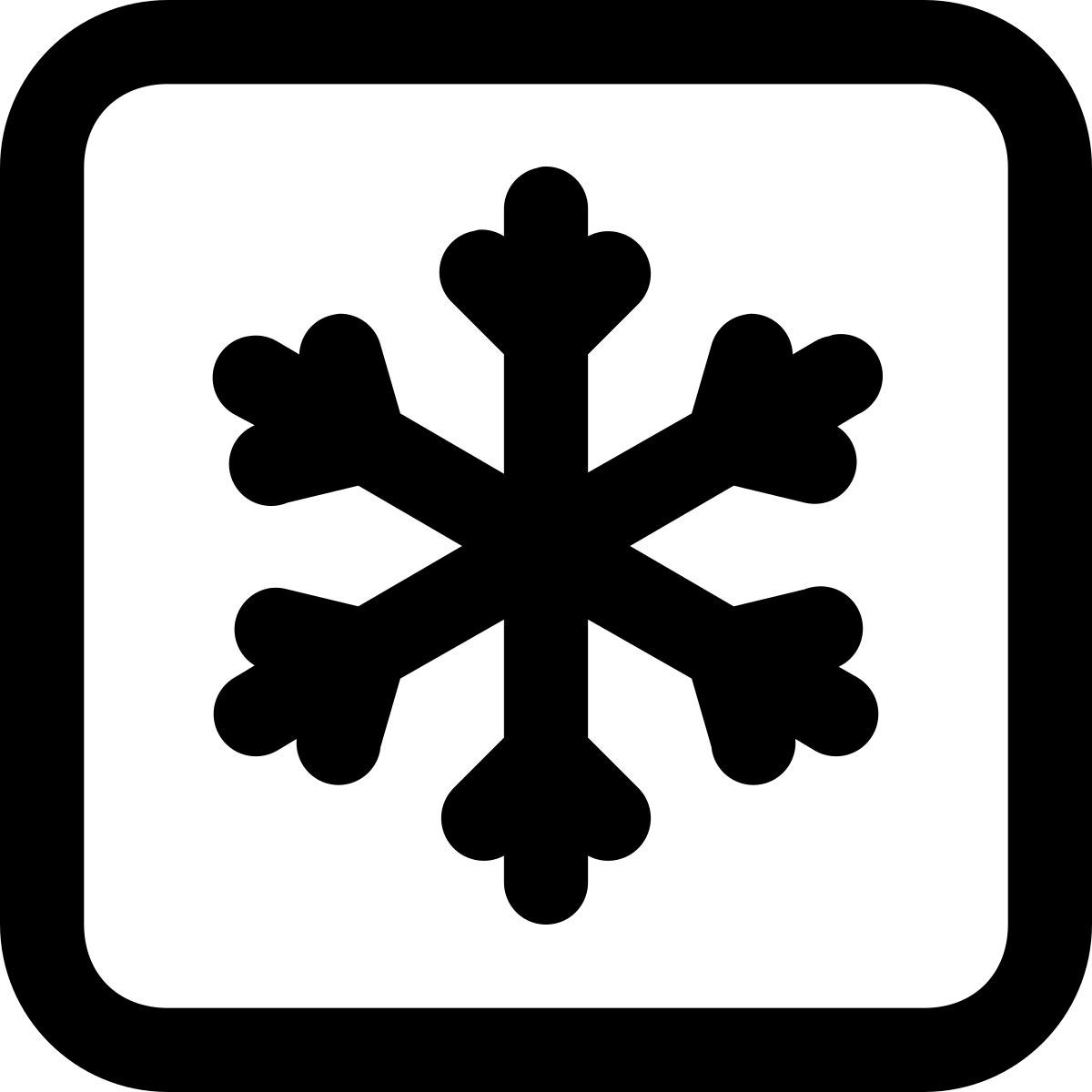 windows metro style raffreddamento icon