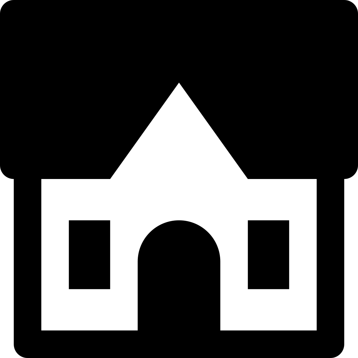 windows metro style cottage icon