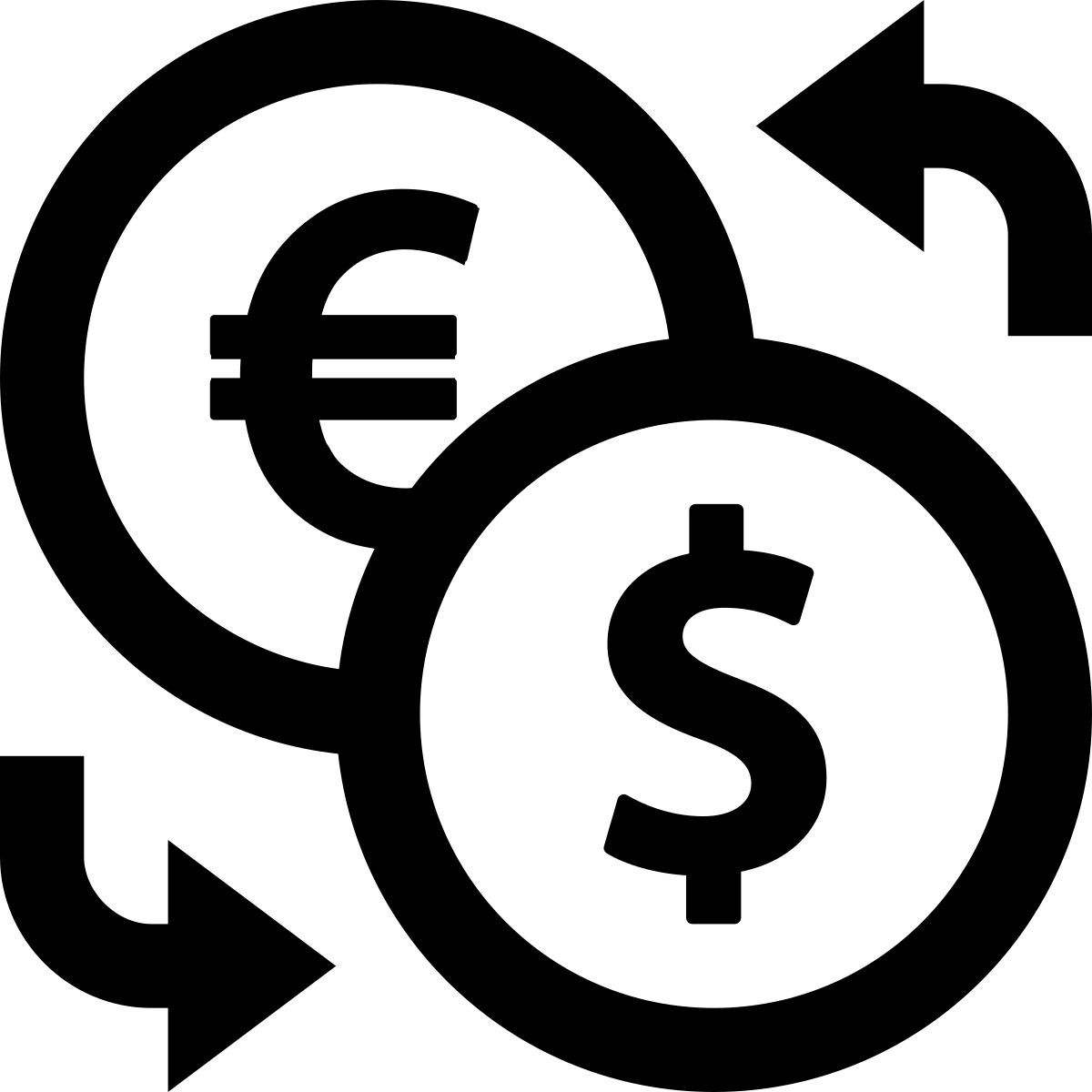 windows metro style cambio de divisas icon